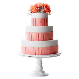 Coral Charm Wedding Cake Png Rrn PNG image