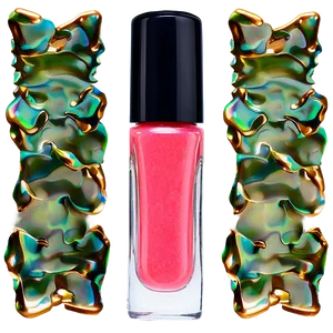Coral Nail Polish Bottle PNG 30 PNG