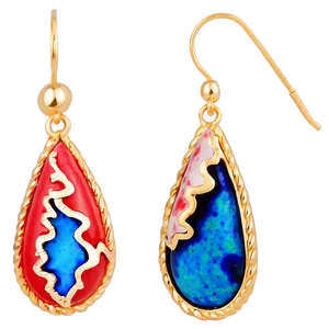 Coral Reef Earring Png 5 PNG image