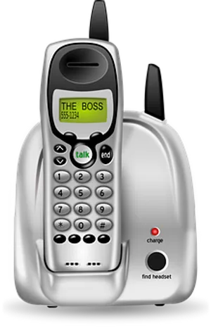 Cordless Phone The Boss Caller I D