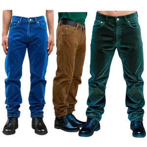 Corduroy Jeans PNG 05242024