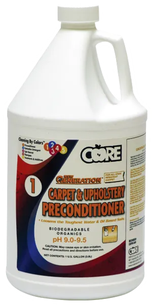Core Carpet Upholstery Preconditioner Cleaner PNG image