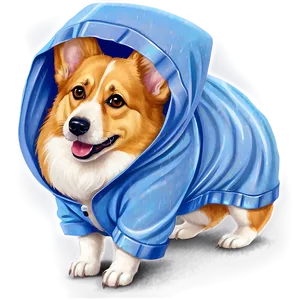 Corgi In Raincoat PNG 78 PNG