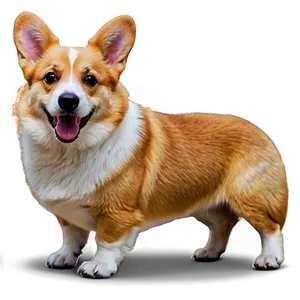 Corgi In The City PNG Fan