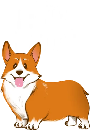 Corgi Preference Funny Quote PNG