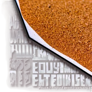 Cork Board Essentials PNG Exb