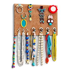 Cork Board Jewelry Organizer PNG 53