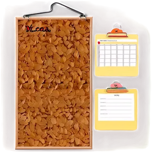 Cork Board Key Holder Combo PNG Nku PNG