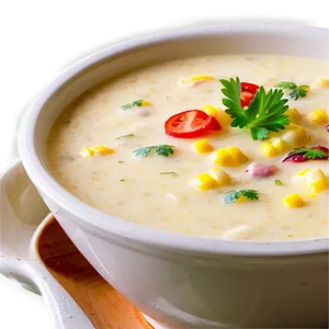 Corn Chowder Delight PNG Bxg98