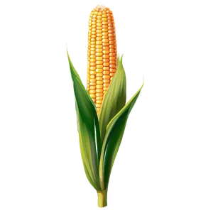 Corn Stalk In Field PNG 55
