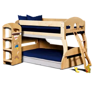 Corner Bunk Bed PNG Oih26