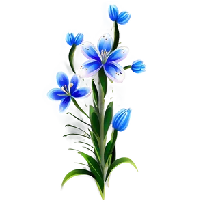 Corner Flower Illustration Png Oyb PNG image