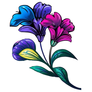 Corner Flower Vector PNG 18 PNG