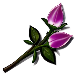 Corner Flower Watermark PNG Cay66 PNG