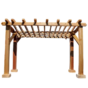 Corner Garden Pergola PNG 06132024