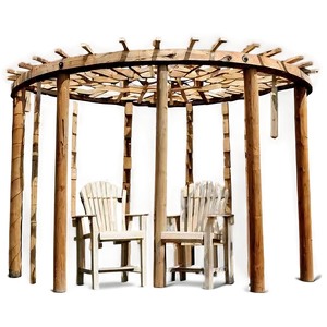Corner Garden Pergola PNG Box PNG