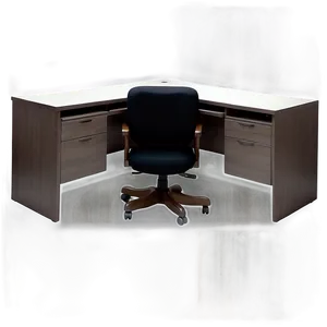 Corner Office Desk Png Rht45 PNG image