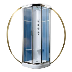 Corner Shower Unit PNG 31