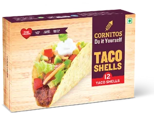 Cornitos Taco Shells Packaging PNG image