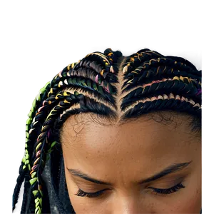 Cornrow Hair Texture PNG Khn90 PNG