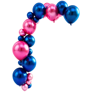 Corporate Event Balloon Garland PNG Haq