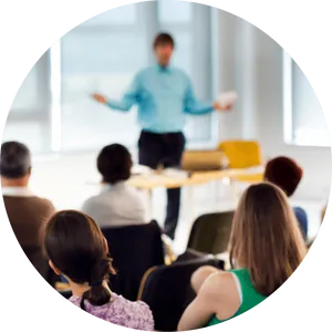 Corporate Training Session PNG image