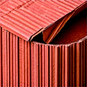 Corrugated Cardboard Close-up Png 05242024 PNG image