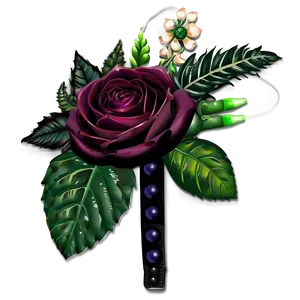 Corsage And Boutonniere Set PNG 95