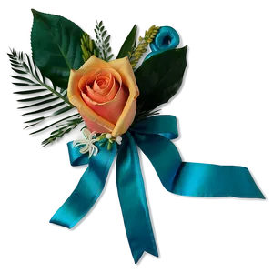 Corsage And Boutonniere Set PNG Fcx