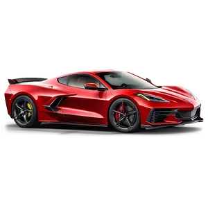 Corvette C8 Aerodynamic Shape Png 06252024 PNG image