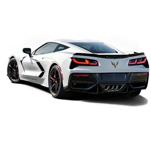 Corvette C8 In Action Png Lga PNG image