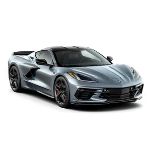 Corvette C8 Matte Finish PNG Wsp