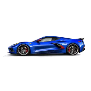 Corvette C8 Rear View PNG 06252024