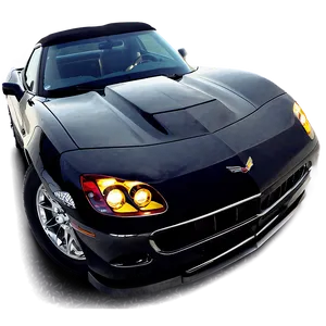 Corvette Front View PNG 3 PNG
