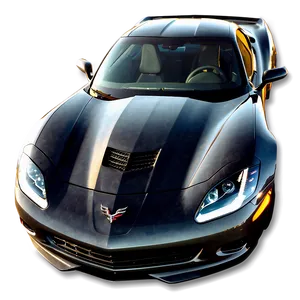 Corvette Front View Png Mqi34 PNG image