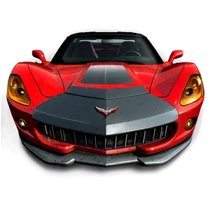 Corvette Front View Png Pnt PNG image