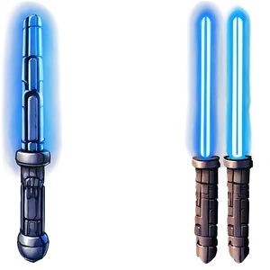 Cosmic Blue Lightsaber Png 15 PNG image