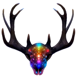 Cosmic Deer Antler PNG Rnk31 PNG