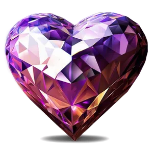 Cosmic Diamond Heart Adventure PNG Mkr PNG