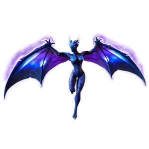 Cosmic Dragon Wings PNG Pda