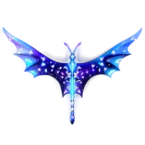 Cosmic Dragon Wings PNG Ppb64