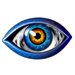 Cosmic Evil Eye PNG Fux