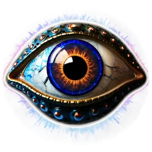 Cosmic Evil Eye PNG Rei