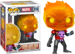 Cosmic Ghost Rider Funko Pop PNG image