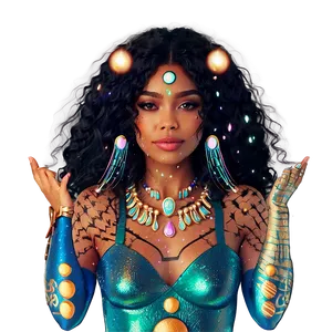 Cosmic Goddess Energy Png 06252024 PNG image