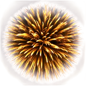 Cosmic Gold Fireworks PNG 06292024