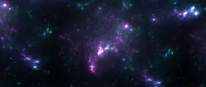 Cosmic Lights Display PNG image