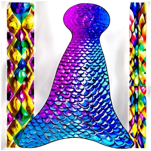 Cosmic Mermaid Scales Png Jch PNG image