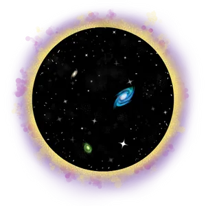 Cosmic Portal Illustration PNG image