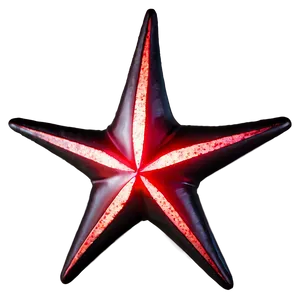 Cosmic Red Star PNG Xsa